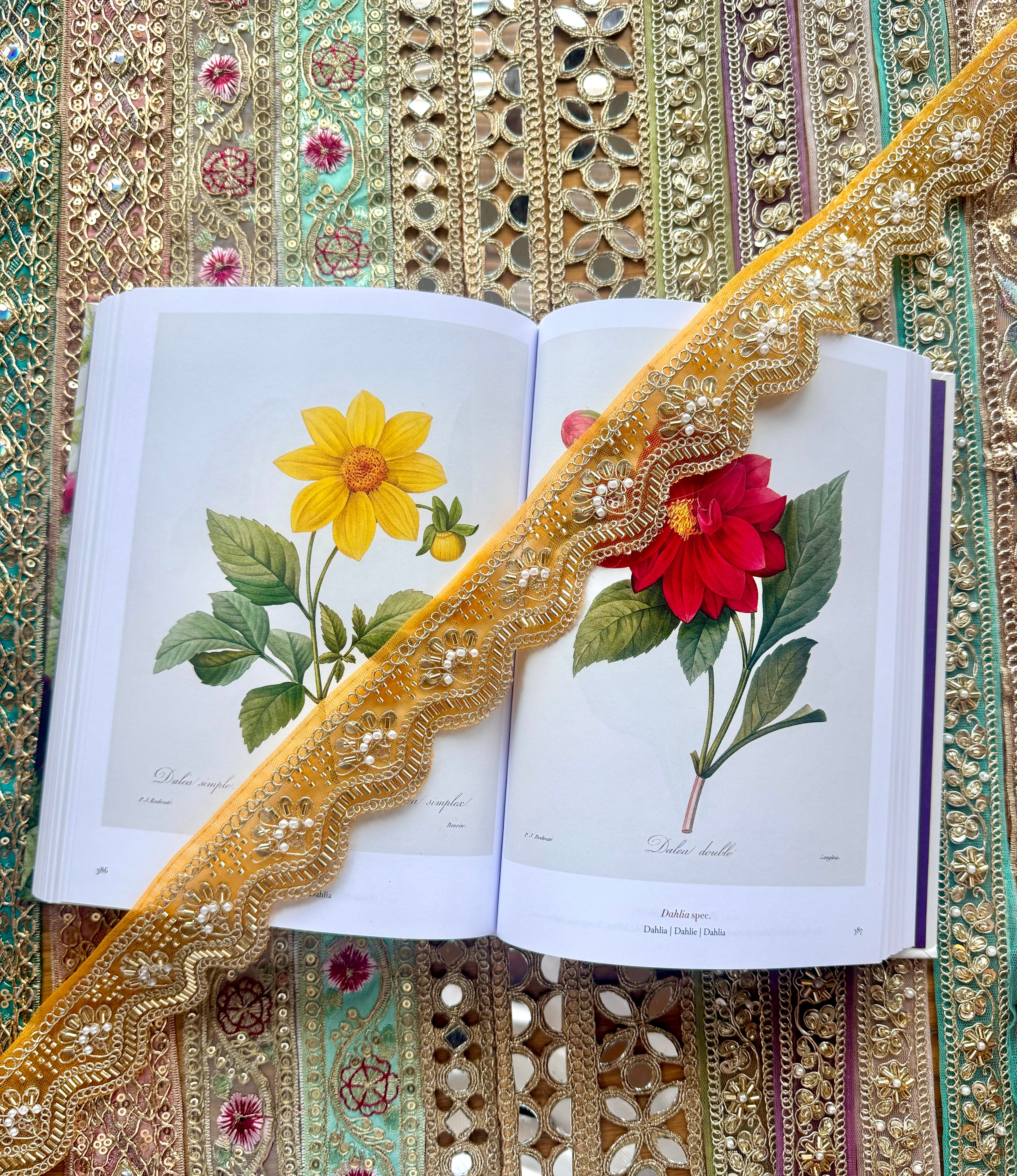 Dahlia Belt   [Yellow]