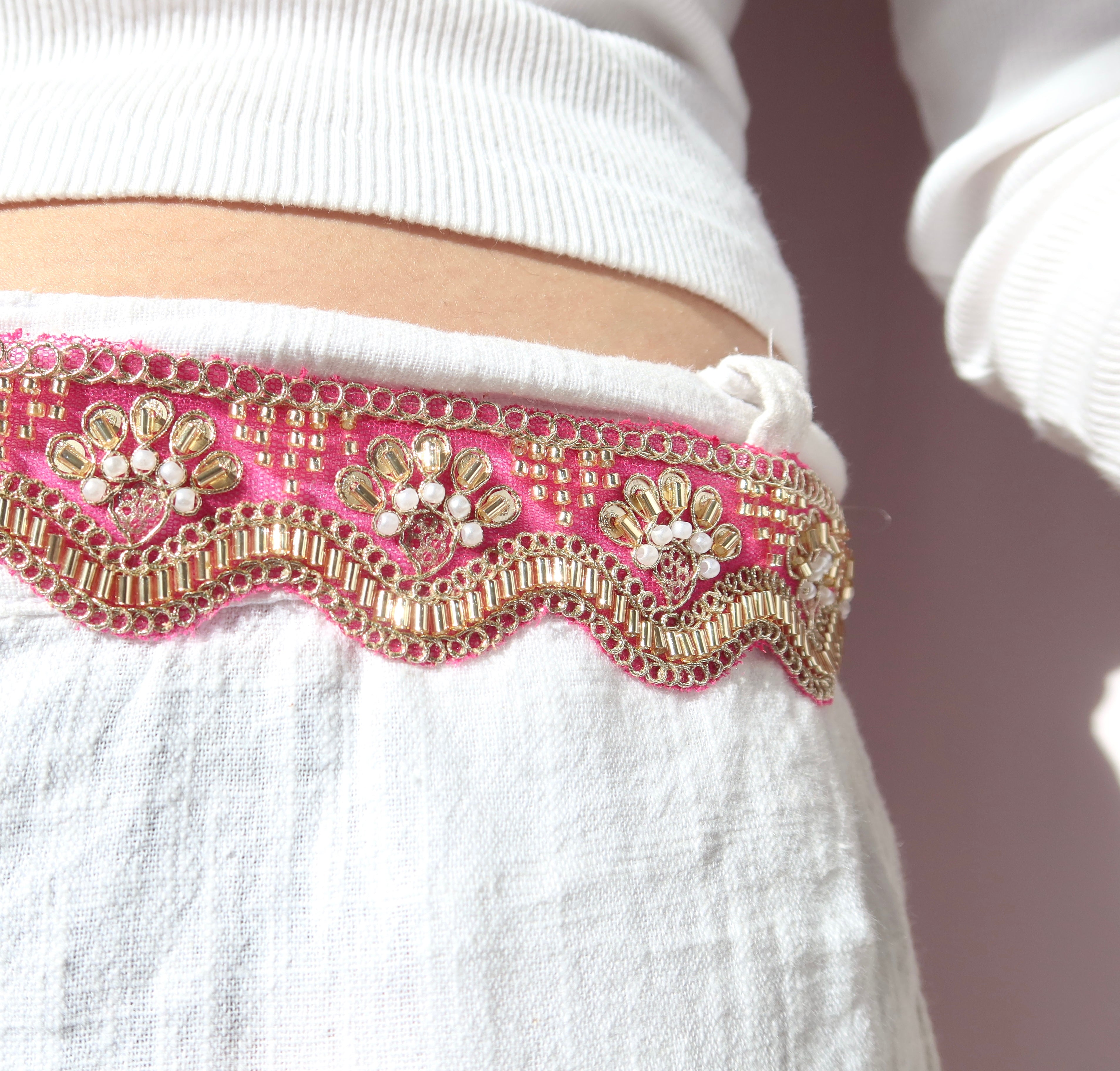 Dahlia Belt   [Pink]