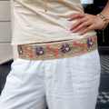 Iris Belt - Purple & Coral