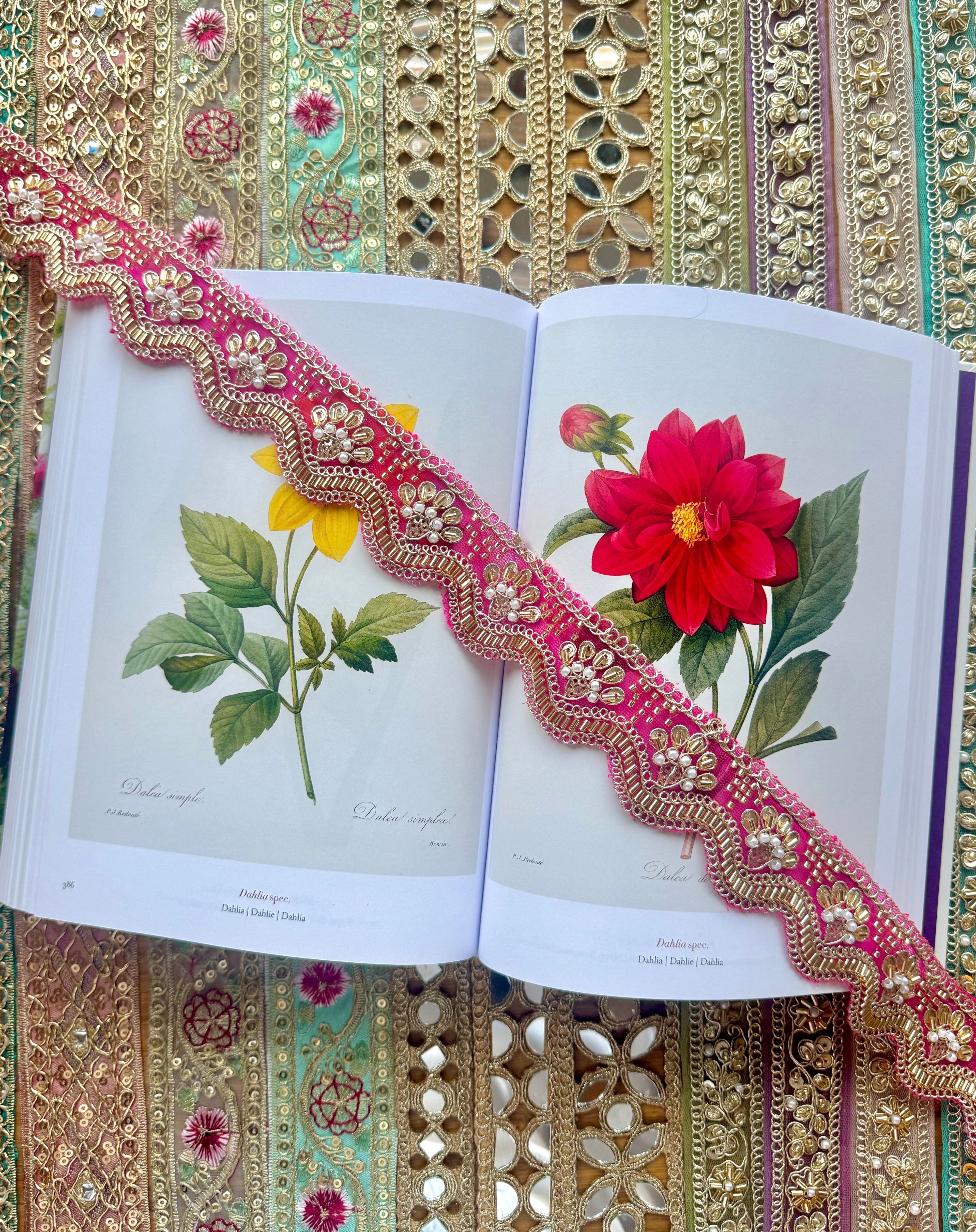 Dahlia Belt   [Pink]