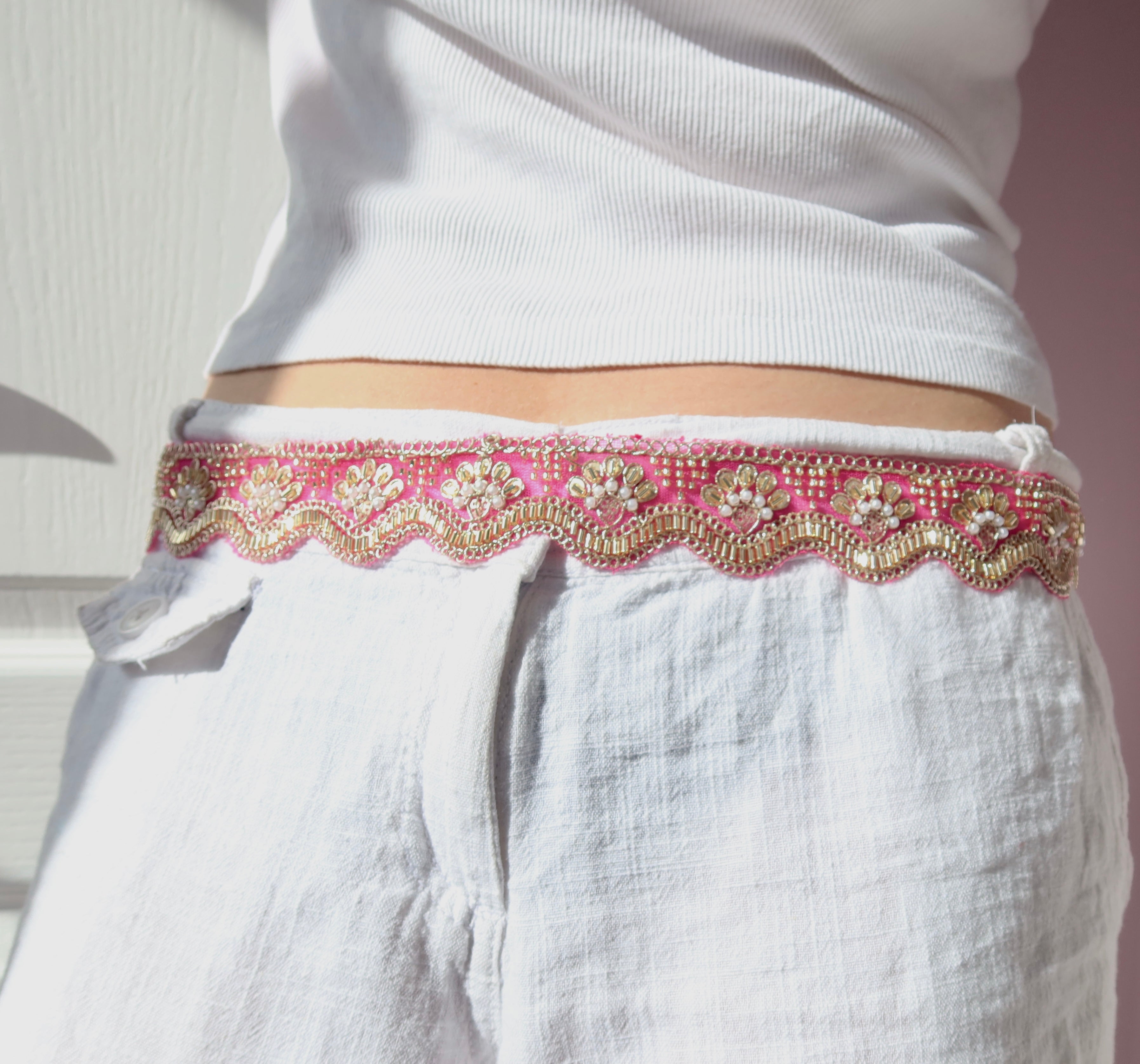 Dahlia Belt   [Pink]