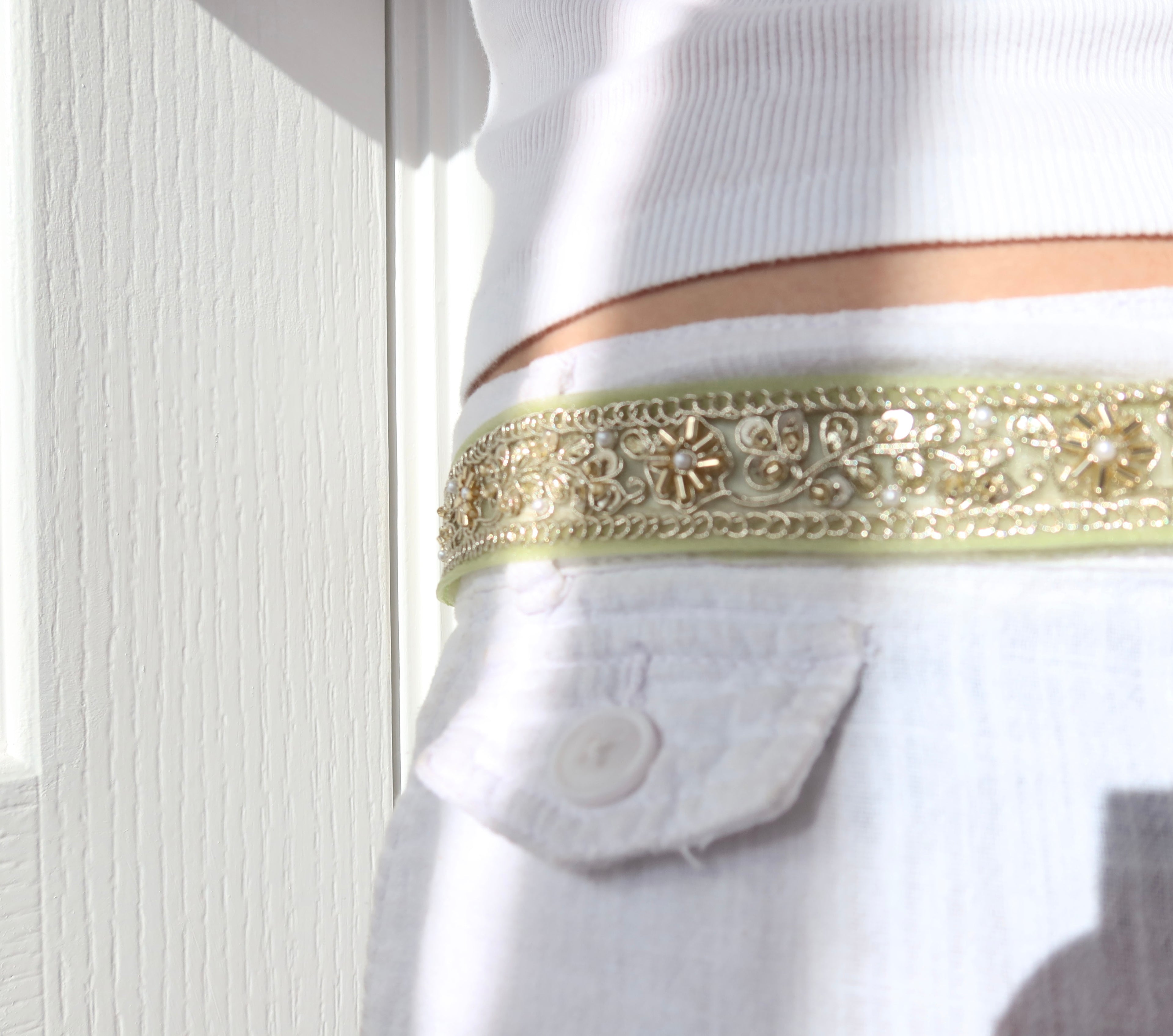 Camellia Belt   [Green]