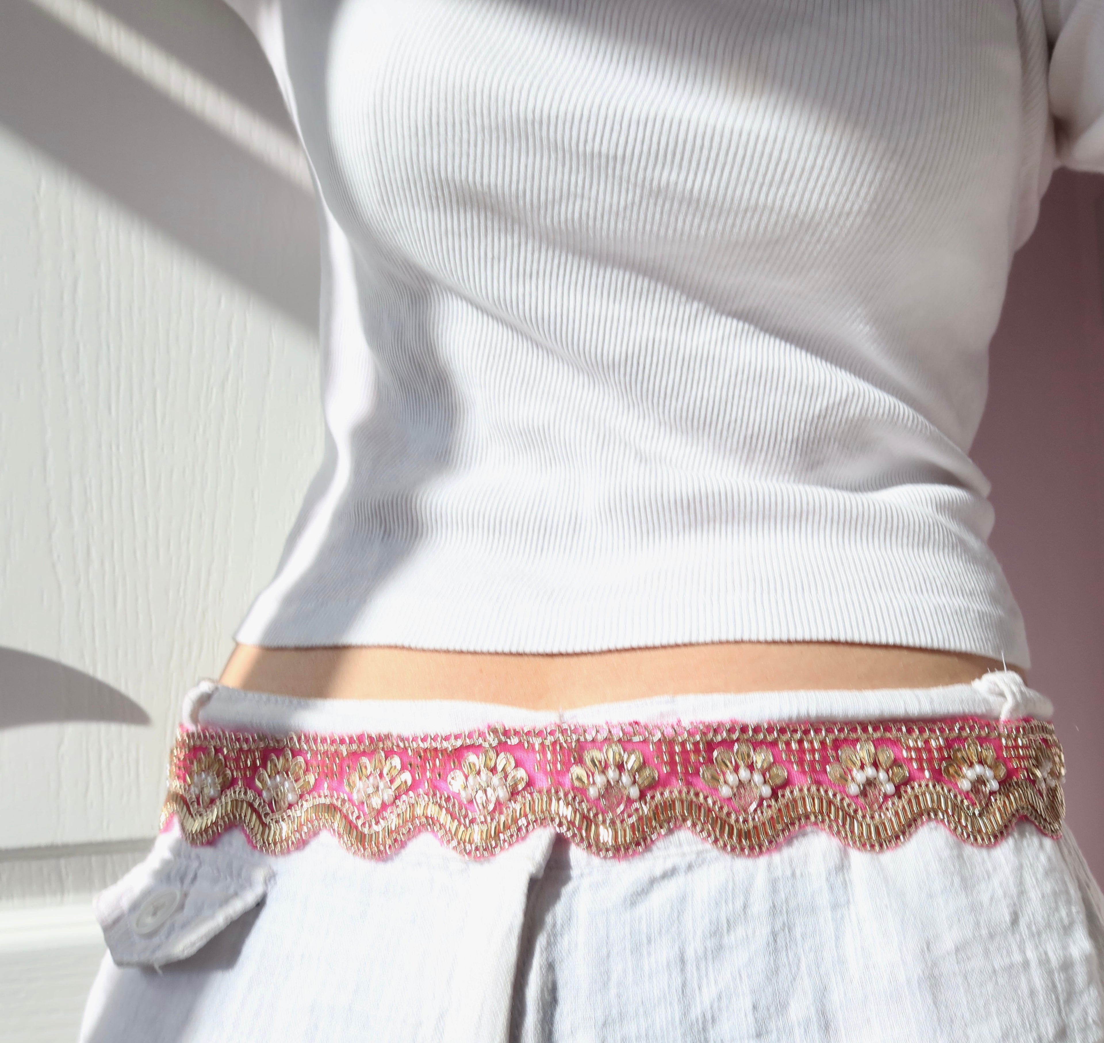 Dahlia Belt   [Pink]