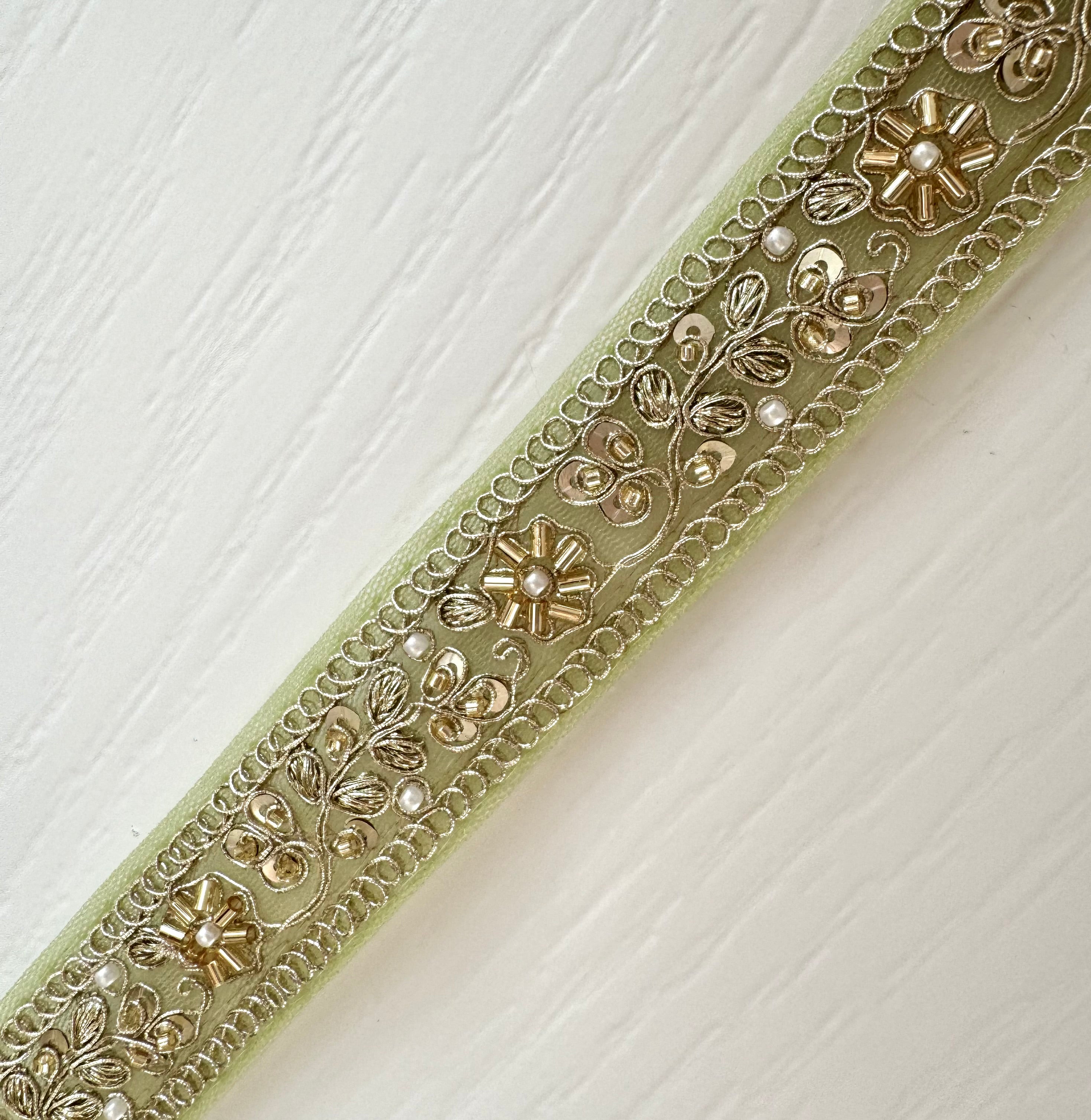 Camellia Belt   [Green]