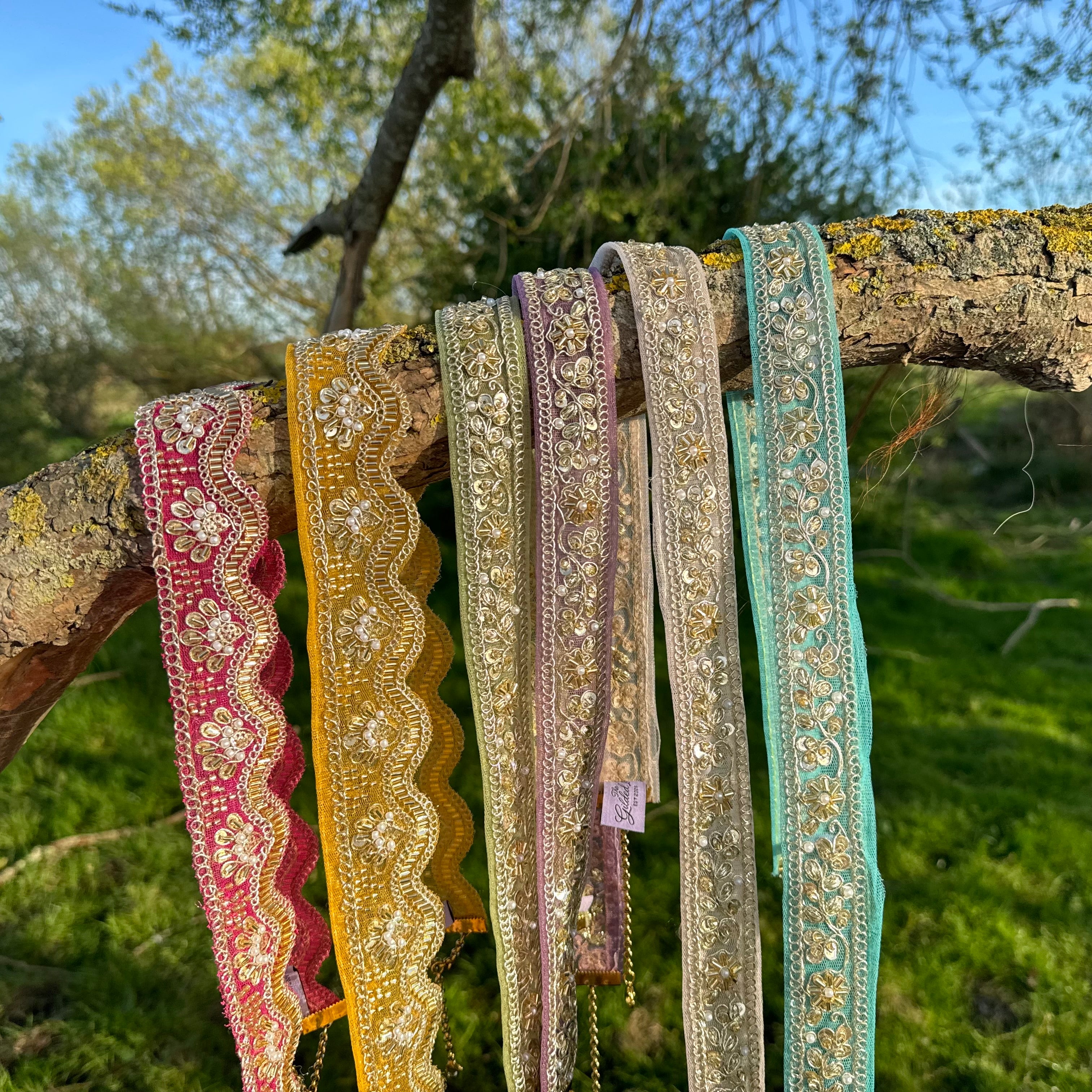 Camellia Belt  [Turquoise]